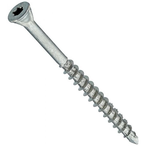 SPAX 357035032010011 3,5 x 45 Teilgewinde Torx, Fußbodenschraube Wirox-Silber, 500 Stück